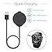 TUSITA Charger Compatible with TicWatch Pro 2020, Pro 4G LTE Smartwatch - USB Charging Cable Clip Cradle 3.3ft 100cm - Bluetooth Smart Watch Accessories