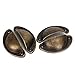 BQLZR Vintage Decorative Door Drawer Pull Handle Semicircle Knob Suitable For Wooden Box, Gift Box, Four Sided Furniture, Foot Pad, Diy Accessories Pack of 4