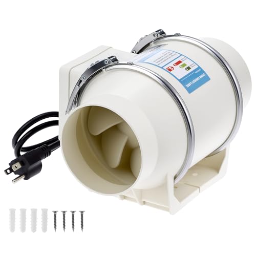 QWORK 4-Inch Inline Duct Fan