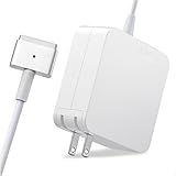 Macbook Pro Charger R60-T,MacBook Air Charger Replacement 60W Magsafe 2 Magnetic T-Tip Power Adapter Charger for Apple Macbook Retina-After Late 2012