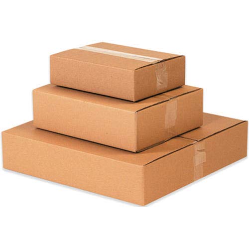 Pankaj paper box GSM 3 Ply Corrugated Box (9x6x3inch, Brown) Pack of