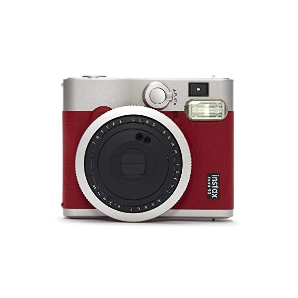 instax Mini 90 Neo Classic Sofortbildkamera, Rot – Bild 3