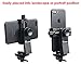 New Large Size Flexible Phone Tripod Durable Camera Stand Remote Shutter for iPhone XR XS X 8 7 Plus+ Adjustable & Bendable Octopus Legs Universal Attachment Mount to Stabilize Smartphone GoPro DSL