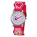 Zeiger New Fashion Toddler Children Kids Girls Watches Ages 5-10 Time Teacher, Cartoon Pattern 3D Band (Pink)