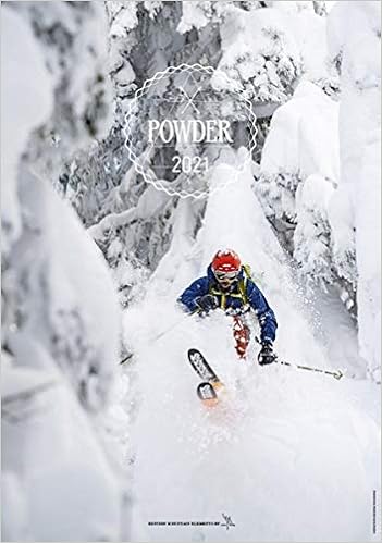 Best Of Powder 2021 Ski Kalender Amazon De Tmms Verlag Bucher wintersport kalender 2021