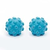 Wrinkle Remover - Blue Reusable Wash Dryer Balls - Eco Friendly Fabric Softener Alternative Gift for Wife (Pack of 2)
