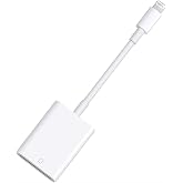 Apple MFi Certified Lightning to SD Card Camera Reader for iPhone iPad | FUHAYA SD Card Reader Memory Card Reader Trail Camera Viewer SD Card Adapter for iPhone 14 13 12 11 XS XR X 8, Plug and Play