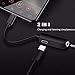 3.5mm Aux Headphone Jack Audio Adapter, 2 in 1 Earphone AUX Music Cables Charger Connect for iPhone 8 8 Plus Adapter Charging Adapter for iPhone 7/7 Plus X Charge and Audio Splitter Support iOS 11 12thumb 1
