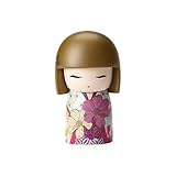 Enesco kimmidoll “Ayame Gratitude” Stone Resin Mini Doll Figurine, 2.17”