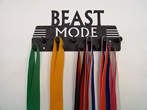 Beast Mode Race Medal Holder Medal Display Ribbon Hanger
