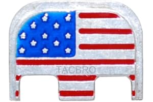 TACBRO Aluminum Rear Cover Slide Back Plate Compatible with Glock Gen 1-4/Gen 1-5 G17 G17L G19 G20 G21 G22 G23 G24 G26 G27 G29 G30 G31 G32 G33 G34