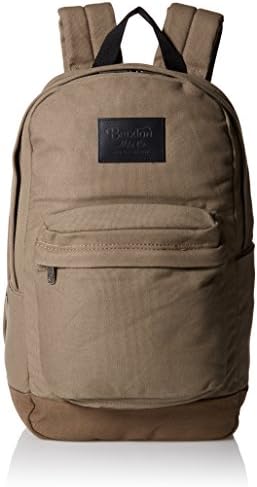 Brixton Men's Basin Backpack, Taupe/Brown, One Size