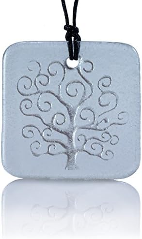 Recycled Glass Tree of Life Pendant Necklace, Handmade, Fair Trade, Unique Gift