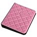 Zink Polaroid 64-Pocket Photo Album w/Sleek Quilted Cover for Zink 2x3 Photo Paper (Snap, Zip, Z2300) - Pink