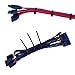 APTronix 1000 Premium Heavy Duty Zip Ties | Black Nylon Cable Ties | XGS Wire Ties by Aptronix (4 Inch, Black)