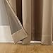 Sun Zero Barrow Energy Efficient Grommet Curtain Single Panel