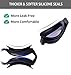 Aegend Swim Goggles, Streamlined Design Swimming Goggles No Leaking Anti Fog Premium UV Protection 180 Degree Vision and Soft Silicone Nose Bride, Pool Goggles for Adult Men Women