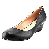 Brinley Co. Womens Round Toe Classic Wedges