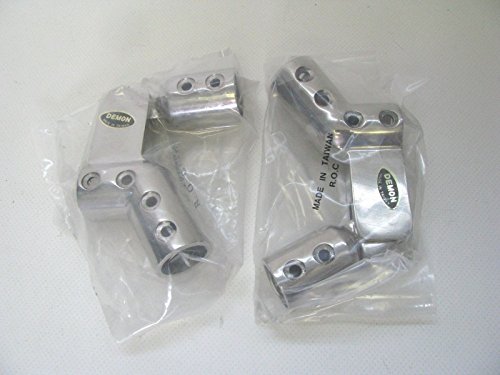 Stainless Steel Boat Ladder Hinges 7/8" Tube OD Pair (2) Demon Brand SURPLUS