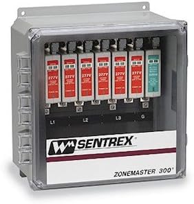 ZoneMaster ZB120T Surge Protectors, single phase, 3 wire, 180,000 A per phase