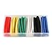 Hygoo 60 PCS Assorted Heat Shrink Tubing Tube, Wire Repair Protector Compatible with iPhone X 8 7 6 Plus 5 SE iPad iPod USB Data Cable