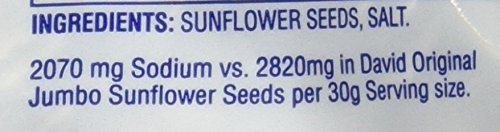 David's Sunflower Seeds Reduced Sodium 5.25 Oz (Pack of 12) - Thumbnail 3