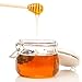 Colibyou 2 Pack Wooden Honey Dipper Drizzler Stirring Stick Spoon