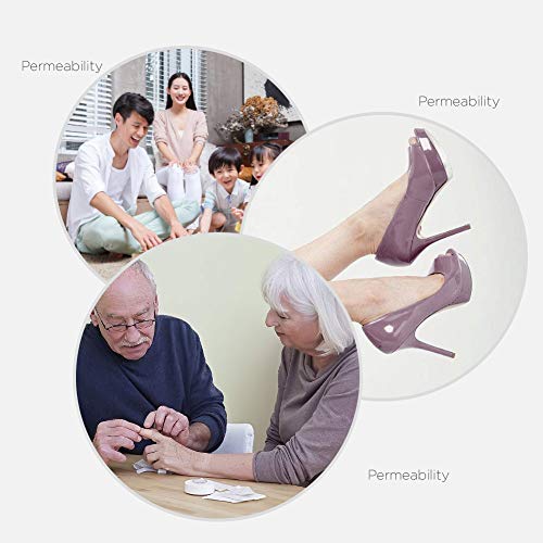 Sensitive Skin Adhesive Tape 6 Rolls, Echeer Flexible Clear Plastic First-Aid Tape Transparent Medical Tape for Finger Waist Elbow Ankle Support