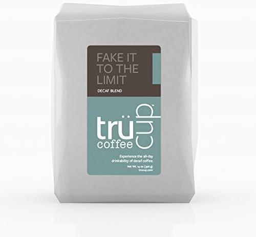 trücup Coffee, French Press Grind, Fake it to the Limit Decaf, 5 Pound