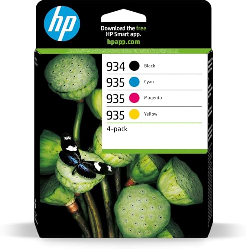 HP 934/935 Schwarz, Cyan, Magenta, Gelb, Original Druckerpatronen Multipack