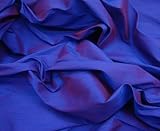Purple Two Tone Shantung Dupioni Faux Silk Fabric Per Yard 58