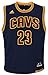 NBA Cleveland Cavaliers James # 23 Boys 8-20 Replica Alternate Jersey, Large (14/16), Navy