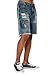 Agile Men's Super Comfy Slim Fit Released Hem Denim Short