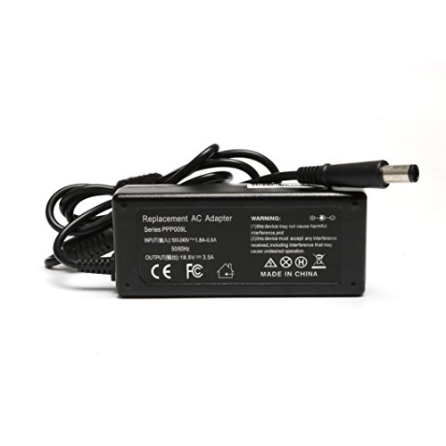 65W Laptop Charger AC/DC Adapter for HP Pavilion G4 G6 G7 M6 DM4 DV4 DV5 DV6 DV7 G60 G61 G72,2000-2C29WM 2000-2D19WM 2000-329WM 693711-001 677774-001