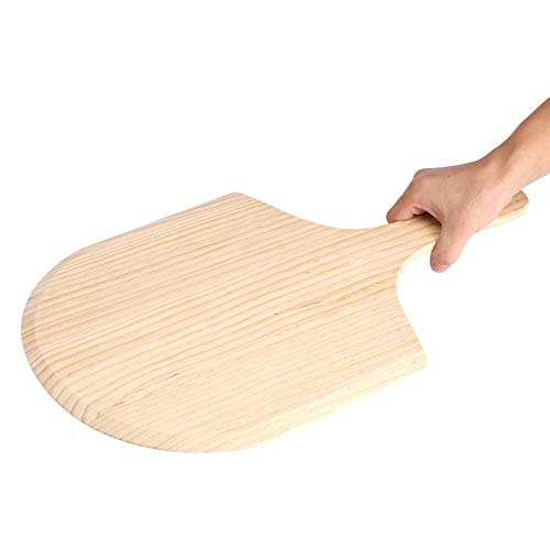 HGY 12" 14" Wood Pizza Peel Shovel Paddle Pancake Oven Bakken Wood Handle Tray - Afbeelding 4