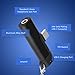 USB C to 3.5mm Headphone Adapter with Fast Charging Compatible for Pixel 4 3 3XL 2 2XL, Galaxy Note 10/10+, iPad pro 2018, HTC, Essential Phone,Xiaomi and More USB C Devices (Black)thumb 4