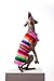 Dog Clothes - Handmade Dog Poncho from Authentic Mexican Blanket by Baja Ponchos (Pink No Fringe, X-Large)