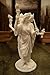 JFSM INC. Hecate Greek Goddess of Magic & Witchcraft Statue Sculpture White Finish