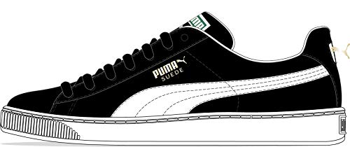 puma suede shoes vector