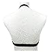 Jelinda Women Harness Elastic Cupless Cage Bra Hollow Out Strappy Crop Top (Black,color 9,One size)