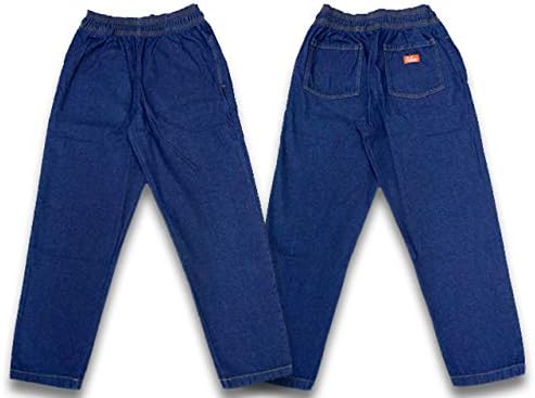 denim chef pants