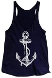 Friendly Oak Women's Anchor Tank Top