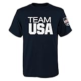 Olympic Team USA Mens Shirt Navy