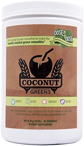 Coconut Greens - Hydrating Coconut Water with 8-10 Serves of detoxing Super Greens