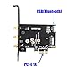 SUPERPLUS Pcie WiFi Card to PCI-E x1 Adapter Card PC/Hackintosh Without BCM943224PCIEBT2/bcm94360CS2/BCM943602CS WiFi Card