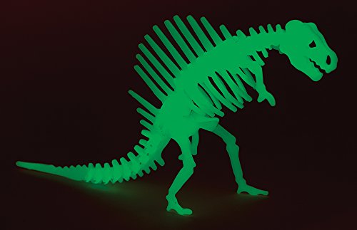 Glow-in-the-Dark Dinosaur Puzzle 3-D Toy Figurine