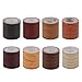 huanban072 5M/Roll 8 Colors Furniture Tape Realistic Woodgrain Repair Washi Tape Adhensive Duct Tape for Furniture (7# Red Oak)