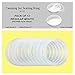 12 Silicone Gasket Sealing Rings For Mason Jar/Ball Plastic Storage Cap, Reusable Food-Grade Airtight Rubber Seal For Caning Jar Plastic Lids (12 REGULAR MOUTH)
