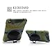 BRAECN for Mini5 iPad Case,iPad mini 4 Case [Rugged/Shockproof] Drop Resistance Cover Case w/ 360 Degree Rotation Kickstand/Hand Strap/Adjustable Shoulder Strap for iPad Mini4th/5th(Camouflage)