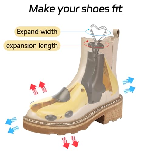 Luziyun Shoe Stretcher for Men Women Shoe Stretcher Plastic Fair Length And Width Suitable For Sizes For Various Types Of Footwear